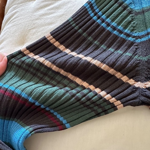 NWT Fun Striped and Ruffled Sweater - Picture 6 of 11